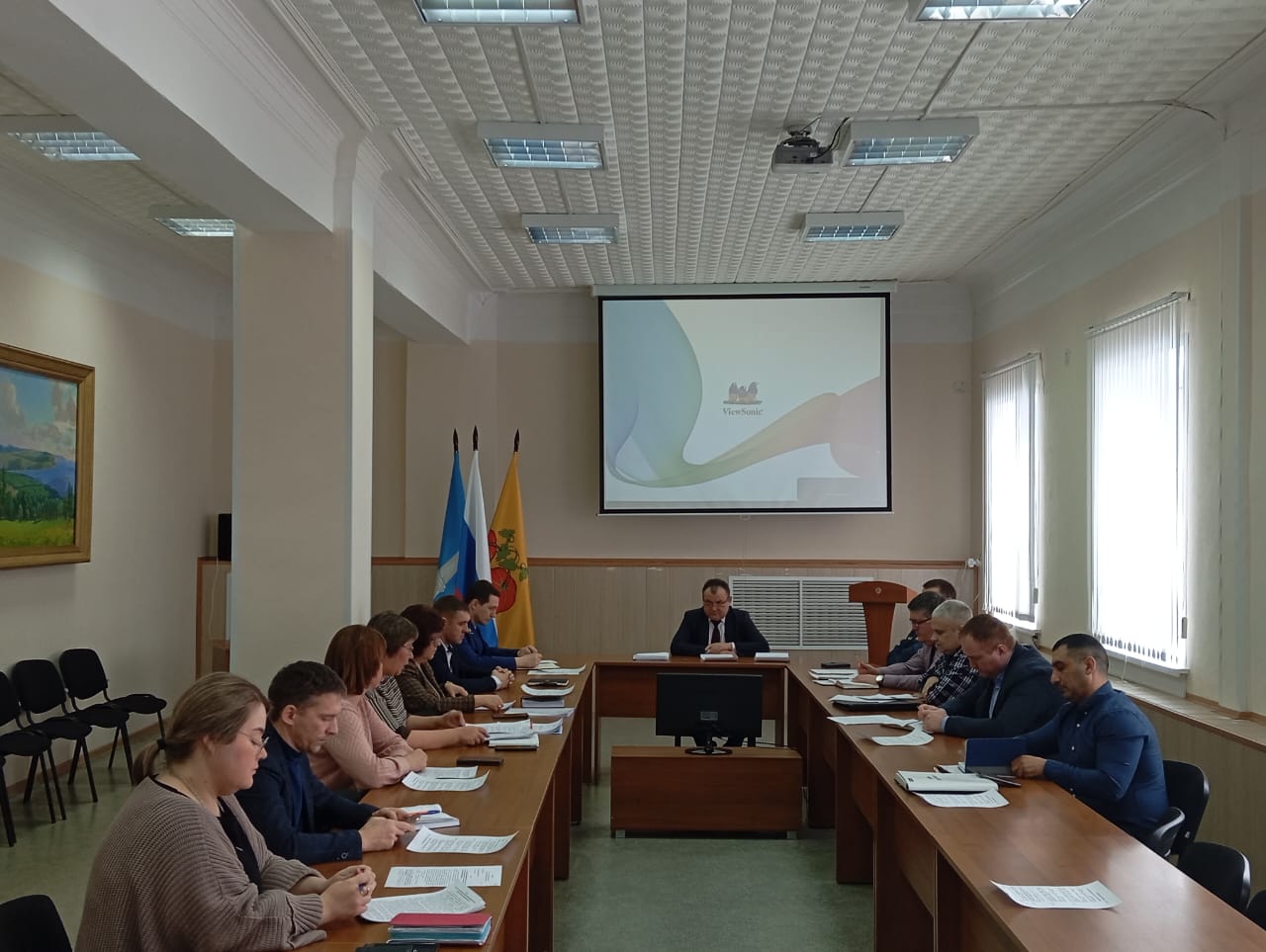 Заседание антитеррористической комиссии МО «Сенгилеевский район».