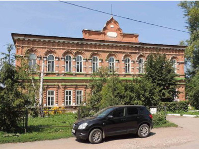 Здание больницы.